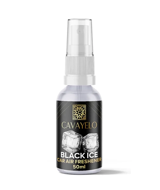 Cavayelo Car Air Freshener 50ML (BLACK ICE)