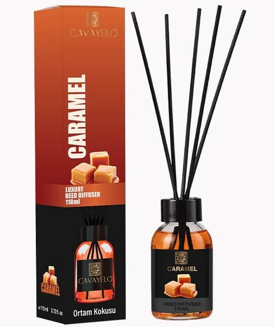 Cavayelo Reed Diffuser-110ml (CARAMEL)