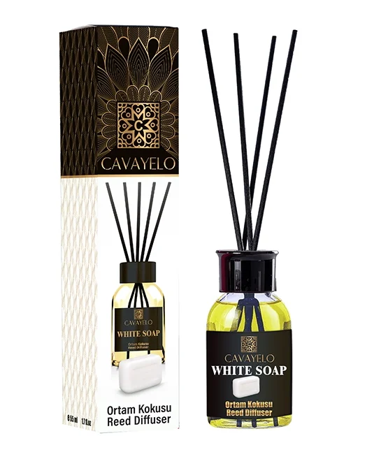 Cavayelo Reed Diffuser 55ml (WHITE SOAP)